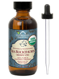US Organic Sea Buckthorn Oil, 100% Pure Certified USDA Organic, 2 oz bottle