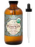 US Organic Pumpkin Seed Oil, 100% Pure Certified USDA Organic, 4 oz bottle