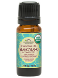 US Organic Ylang Ylang Essential Oil – 100% Pure Complete Grade, USDA Certified, Steam Distilled from Cananga Odorata – Floral Scent for Diffuser, Perfumery, Skincare, 10 ml