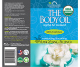 US Organic The Body Oil, Floral Ylang Ylang, USDA Certified Organic, 5 oz