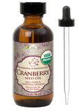 US Organic Cranberry Seed Oil, 100% Pure Certified USDA Organic, 1 oz / 2 oz