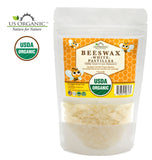 US Organic Beeswax White Pastille, 100% Pure Certified USDA Organic, 4oz
