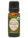 US Organic Cinnamon Leaf Essential Oil, 100% Pure Certified USDA Organic, 10 ml / 15 ml / 30 ml